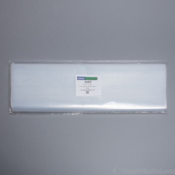 Sports Poster Polyethylene Sleeve